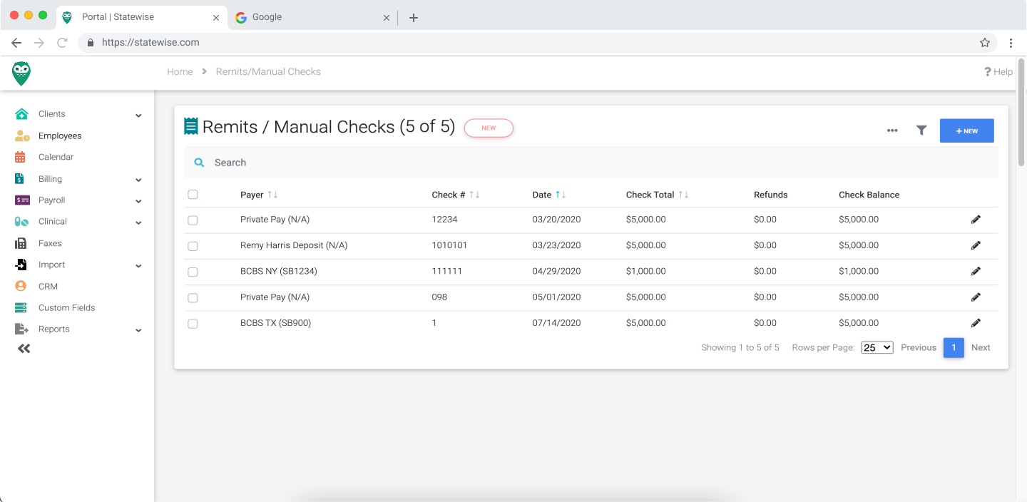 Statewise Payment Posting Statewise Payment Posting